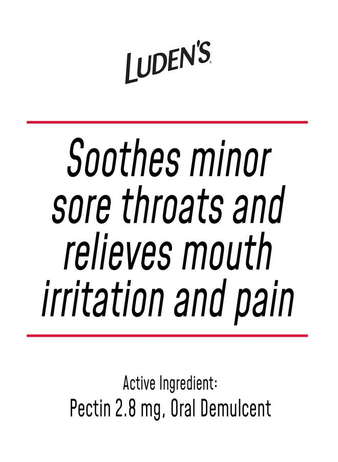 LUDEN'S Ludens Throat Drops, Sugar Free Wild Cherry, 25 Count - Image 4